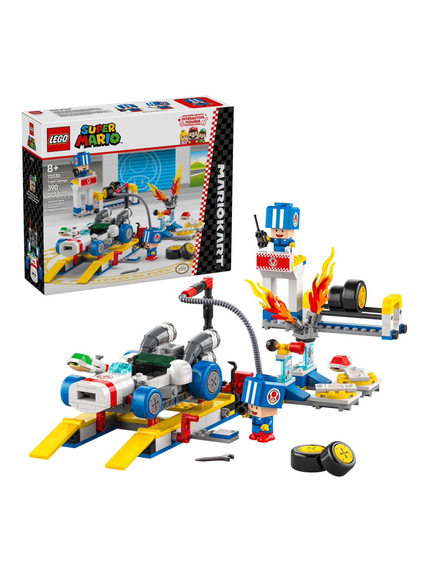 Конструктор LEGO Super Mario Гараж Тоада 390 дет. - фото 4