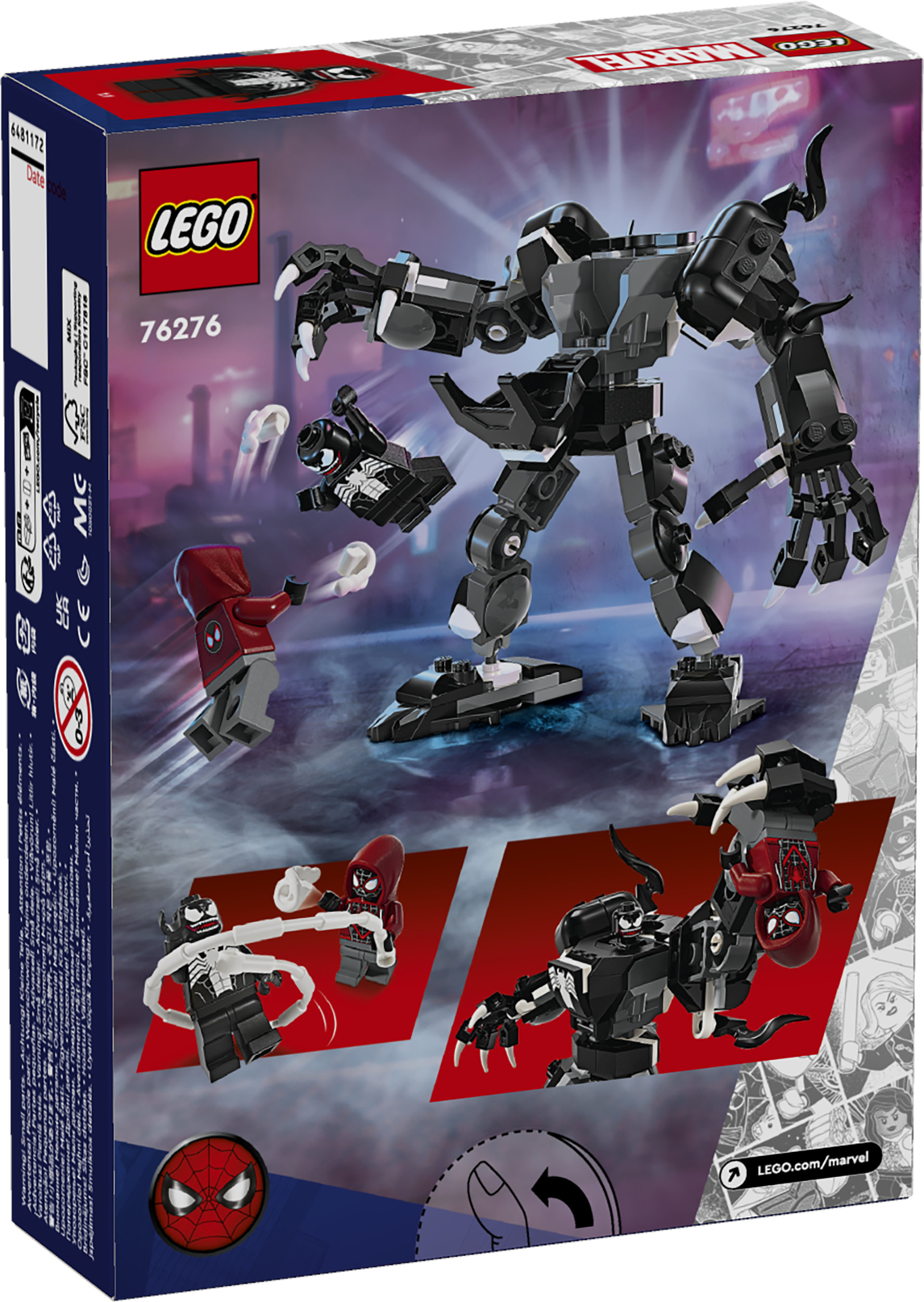 Конструктор LEGO Marvel Super Heroes Механическая броня Венома - фото 4