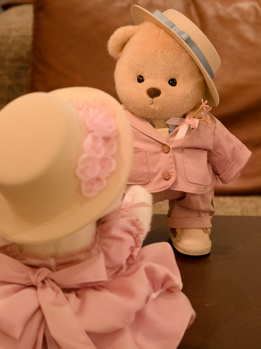Мягкая игрушка TeddyTales Медведь Сладкая парочка M - фото 11