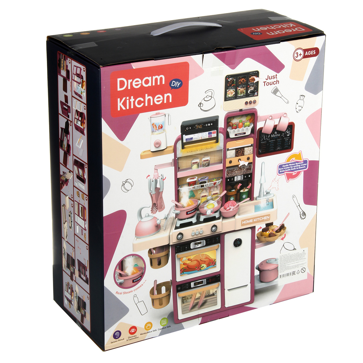 Игрушечная кухня Veld Co с аксессуарами: 54 шт. - фото 25