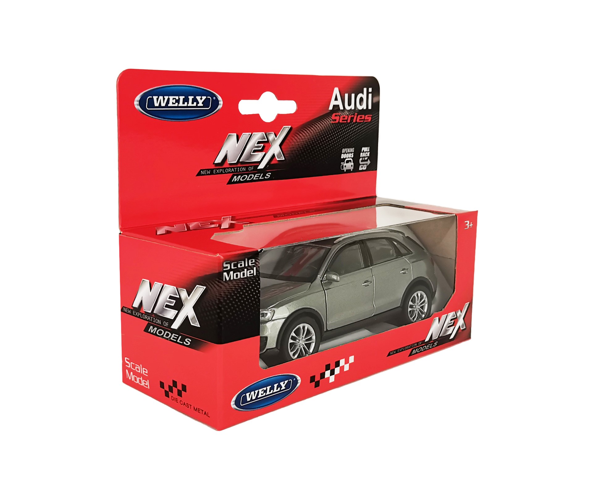 Автомобиль Welly Audi в ассортименте 43666W - фото 18