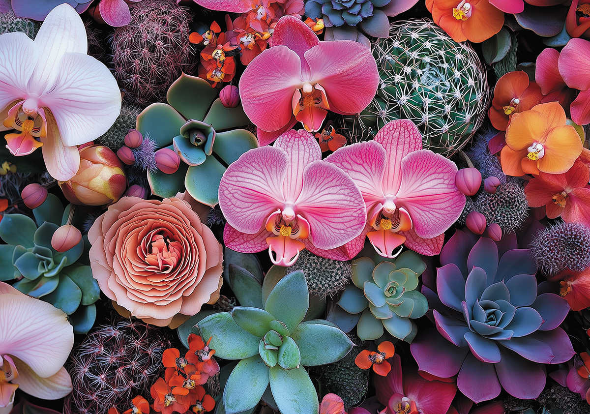 Пазл Фрея Экзотические растения классический - фото 5