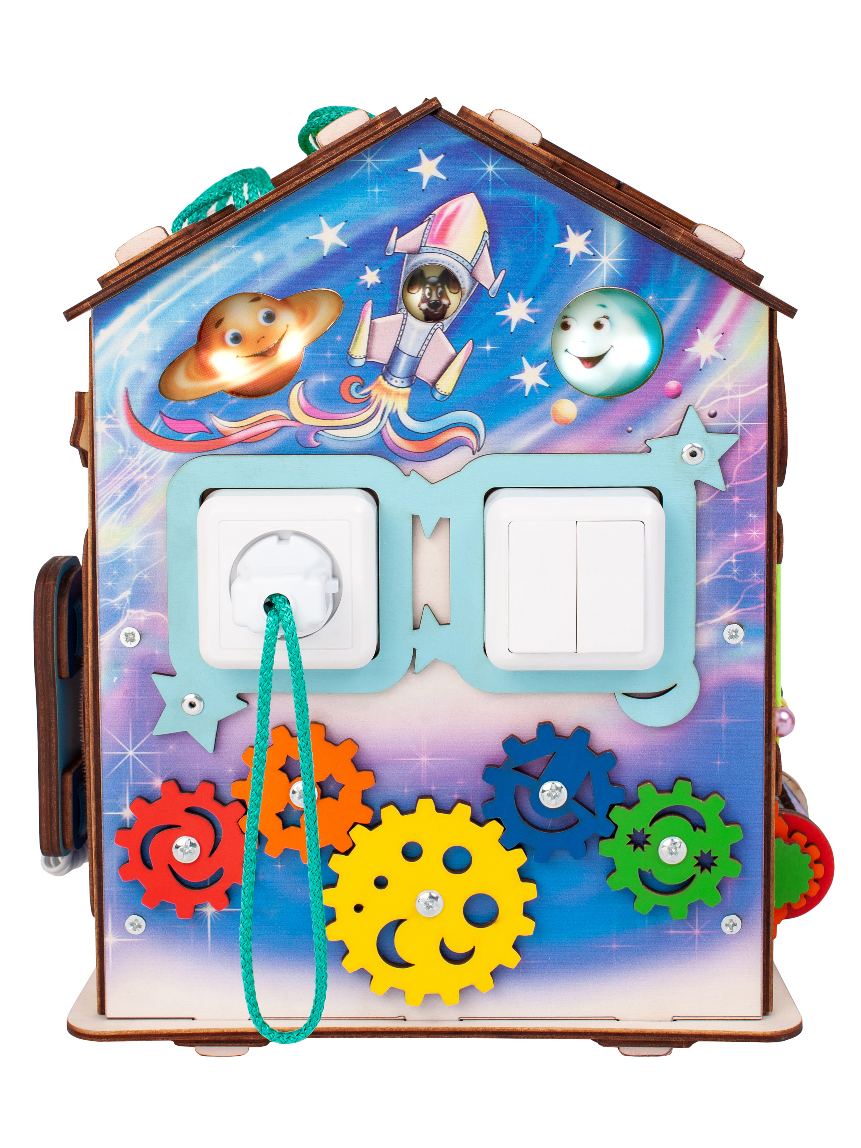 Игрушка Jolly Kids бизиборд Космос - фото 4