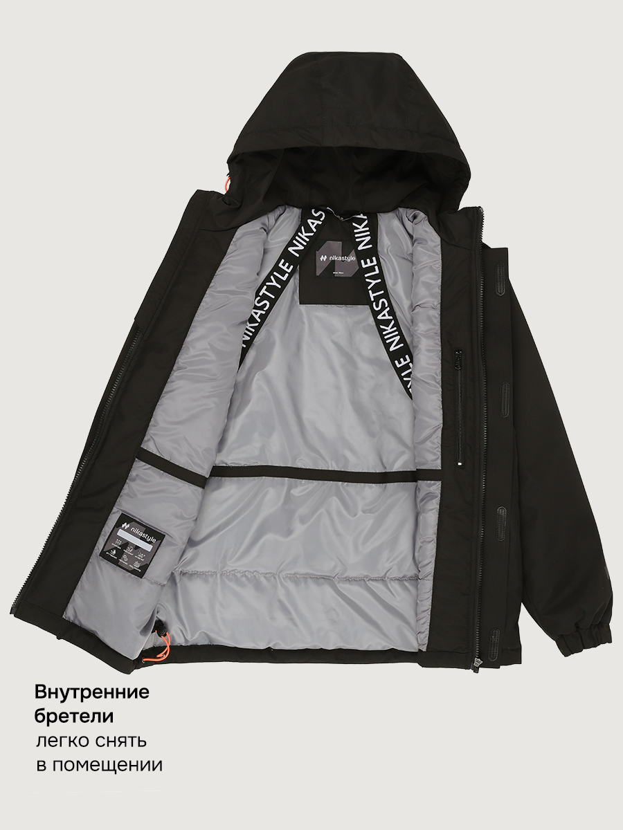 Куртка NIKASTYLE 4м5526 эспрессо - фото 7