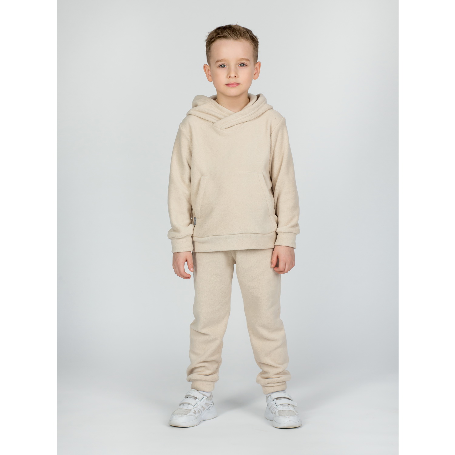 Спортивный костюм KiMMi co К-14087043г(ш) бежевый - фото 1