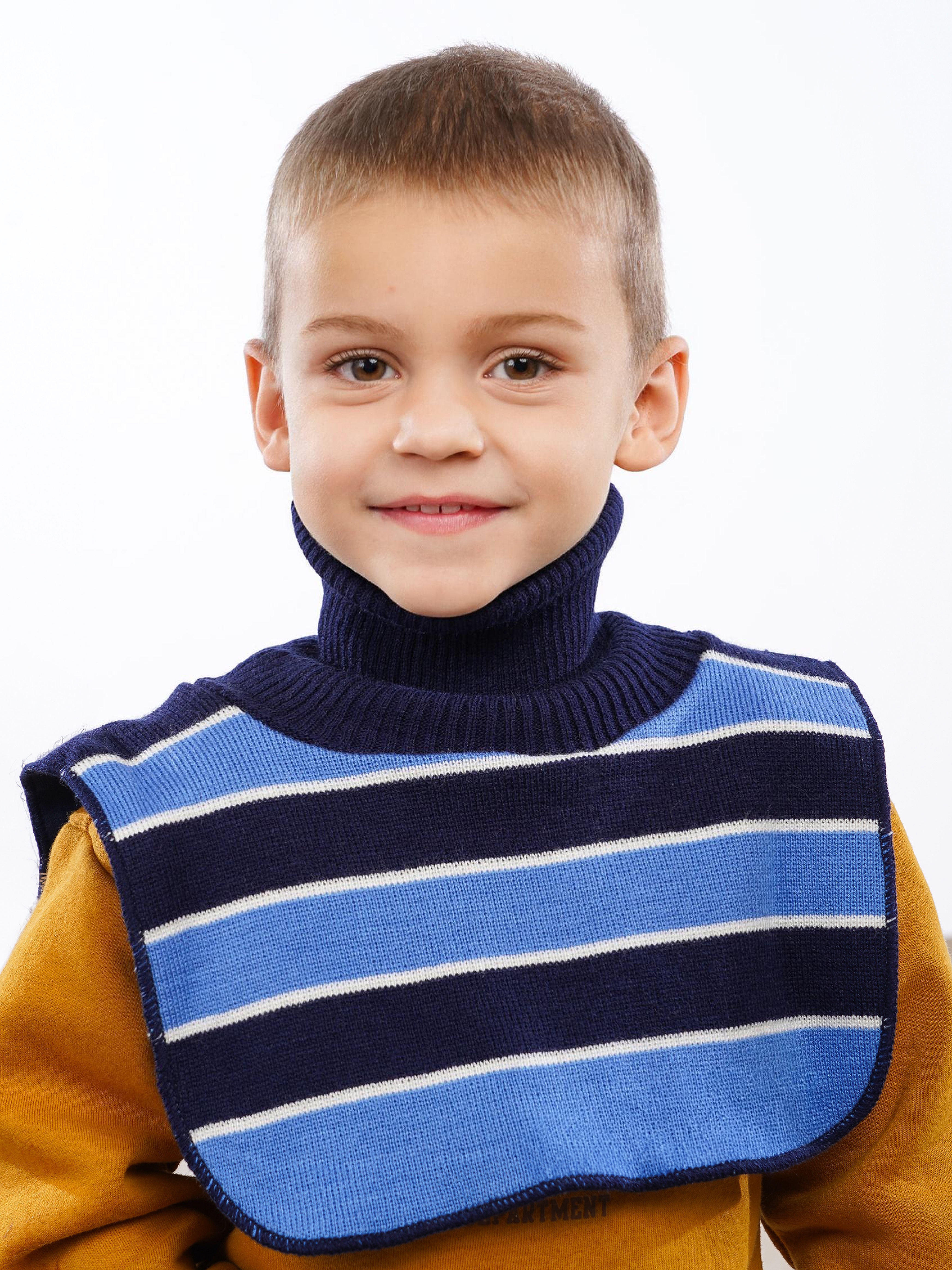 Манишка ПриКиндер MM3-2132 Синий - фото 9