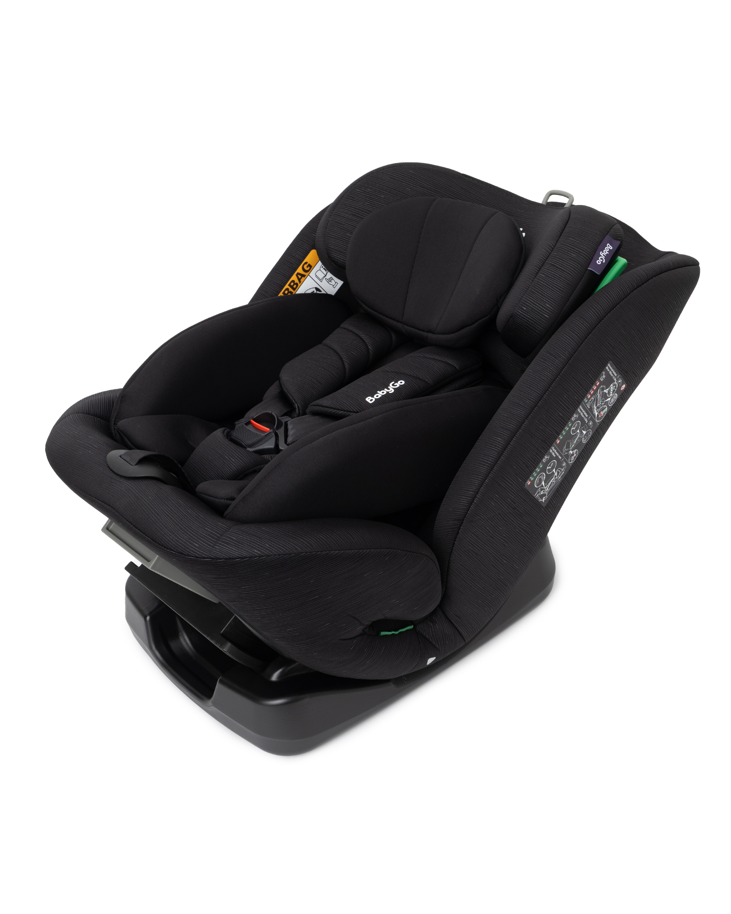 Автокресло BabyGo 4-Stage 0+/1/2/3 (0-36 кг) черный - фото 8