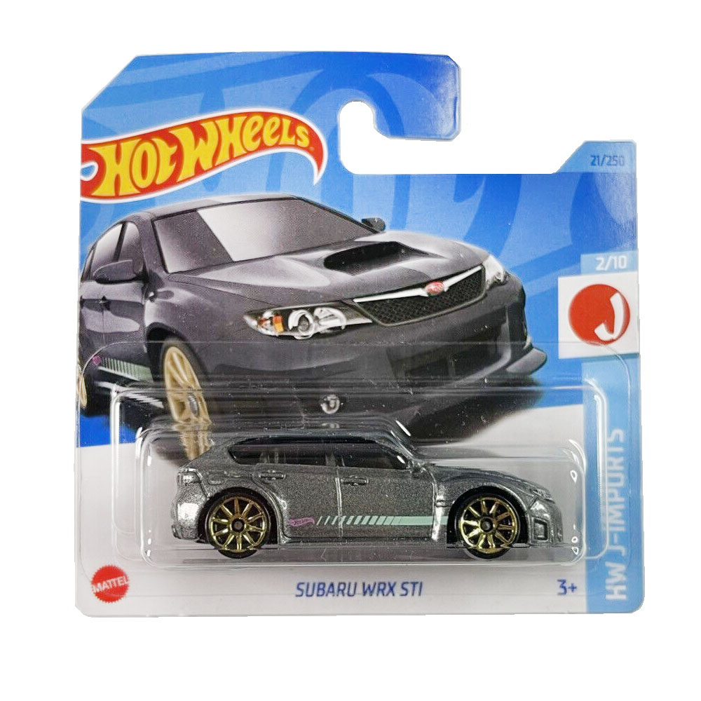 Автомобиль Hot Wheels SUBARU WRX STI 63057 - фото 2