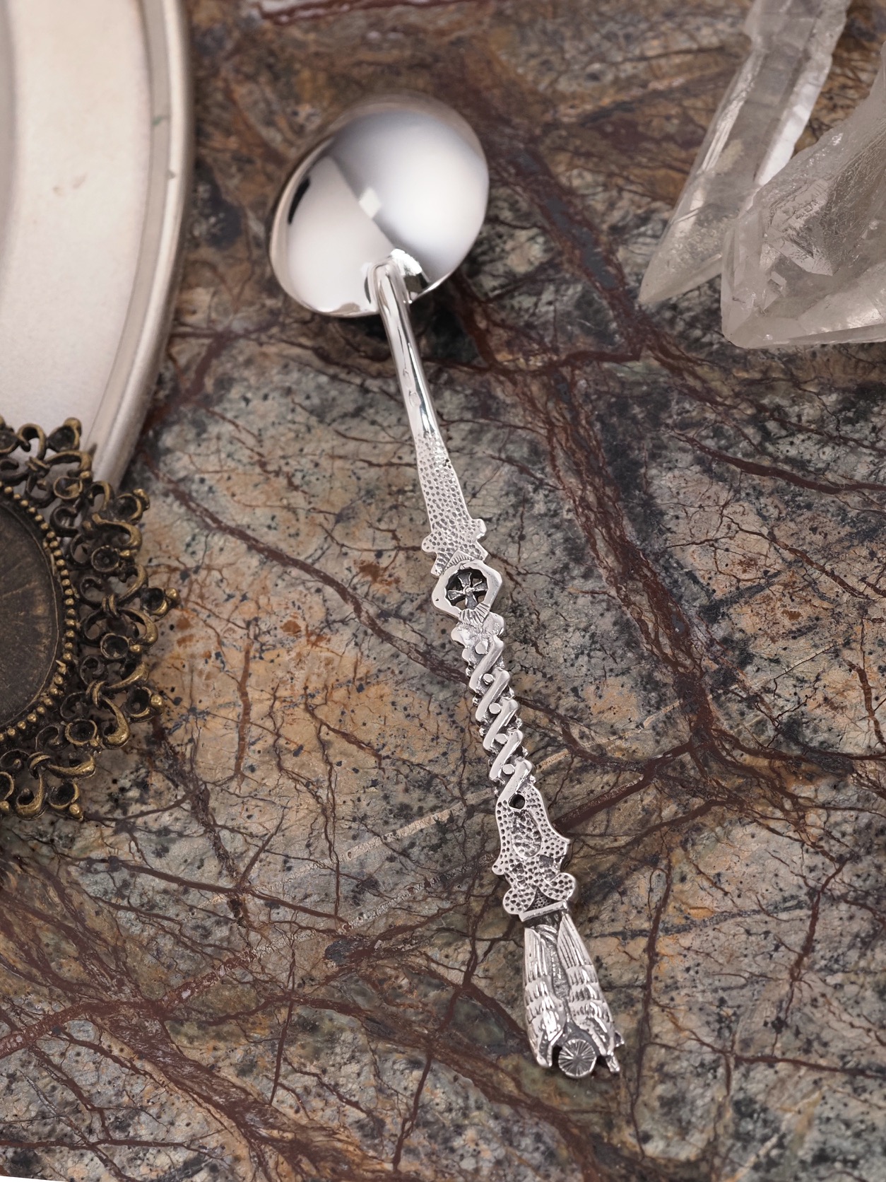 Серебряная ложка Serebro Store Ангел хранитель - фото 4