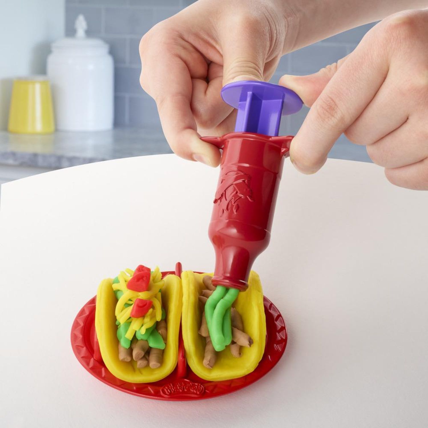 Пластилин Play-Doh Любимые блюда Тако - фото 5