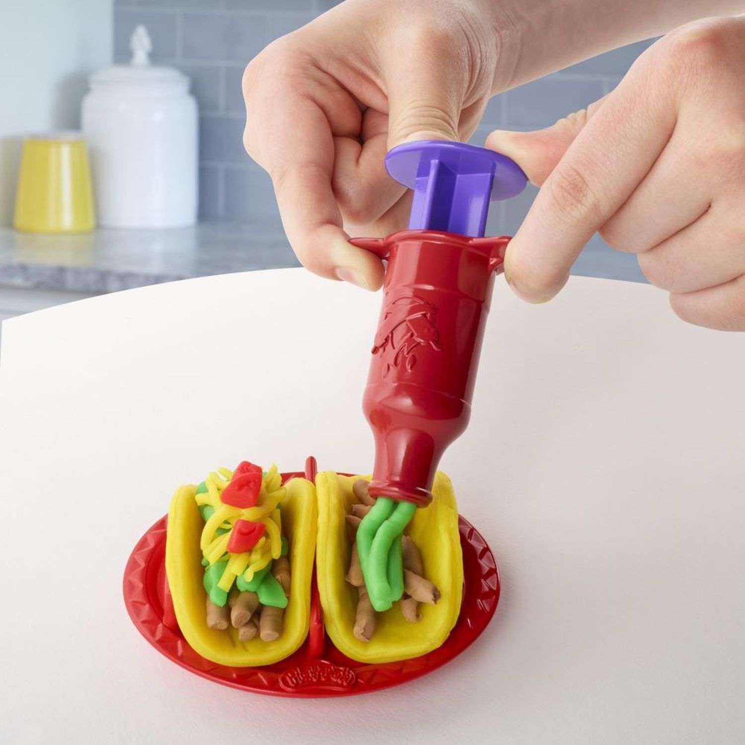 Пластилин Play-Doh Любимые блюда Тако - фото 5