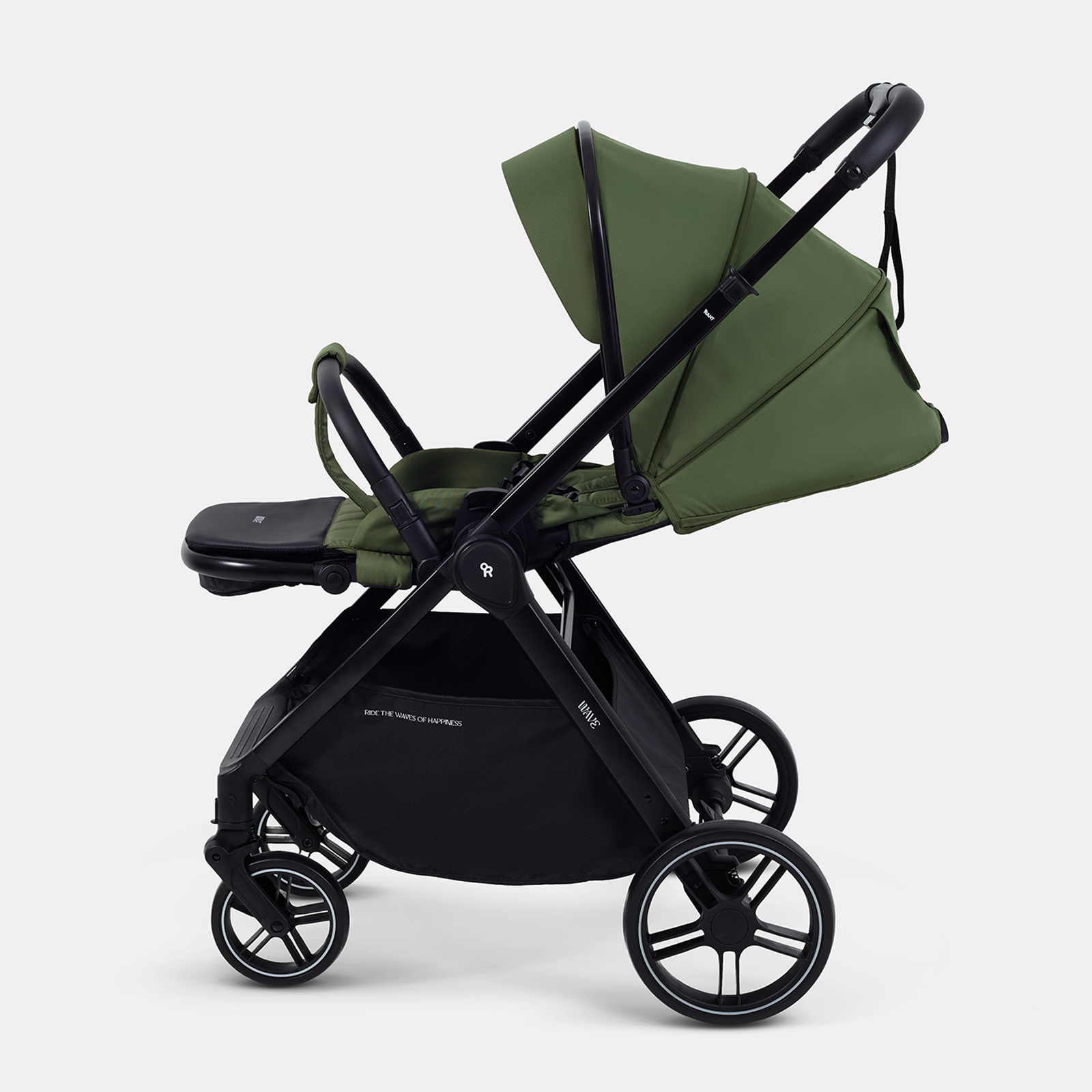 Коляска прогулочная Rant Basic Wave зеленый - фото 5