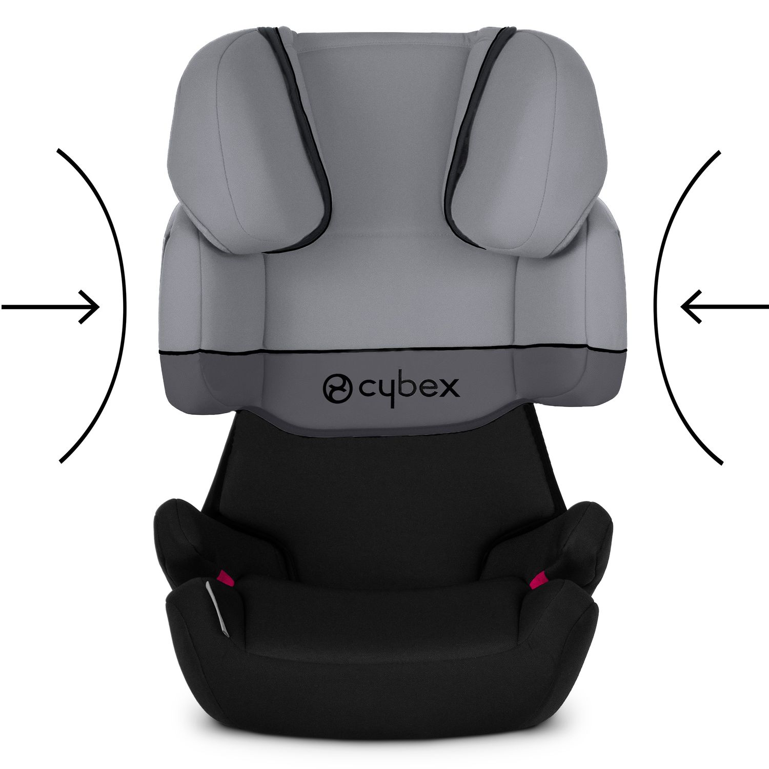 Автокресло Cybex Solution X-Fix Cobblestone Isofix 2/3 (15-36 кг) серый - фото 4