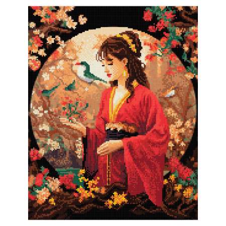 Алмазная мозаика Art on Canvas Гейша в ассортименте