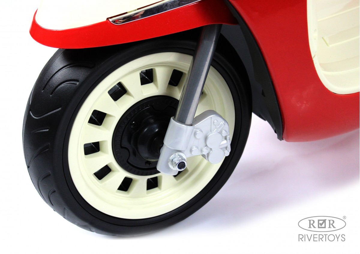 Электромобиль RIVERTOYS Z222ZZ-RED-CC - фото 11