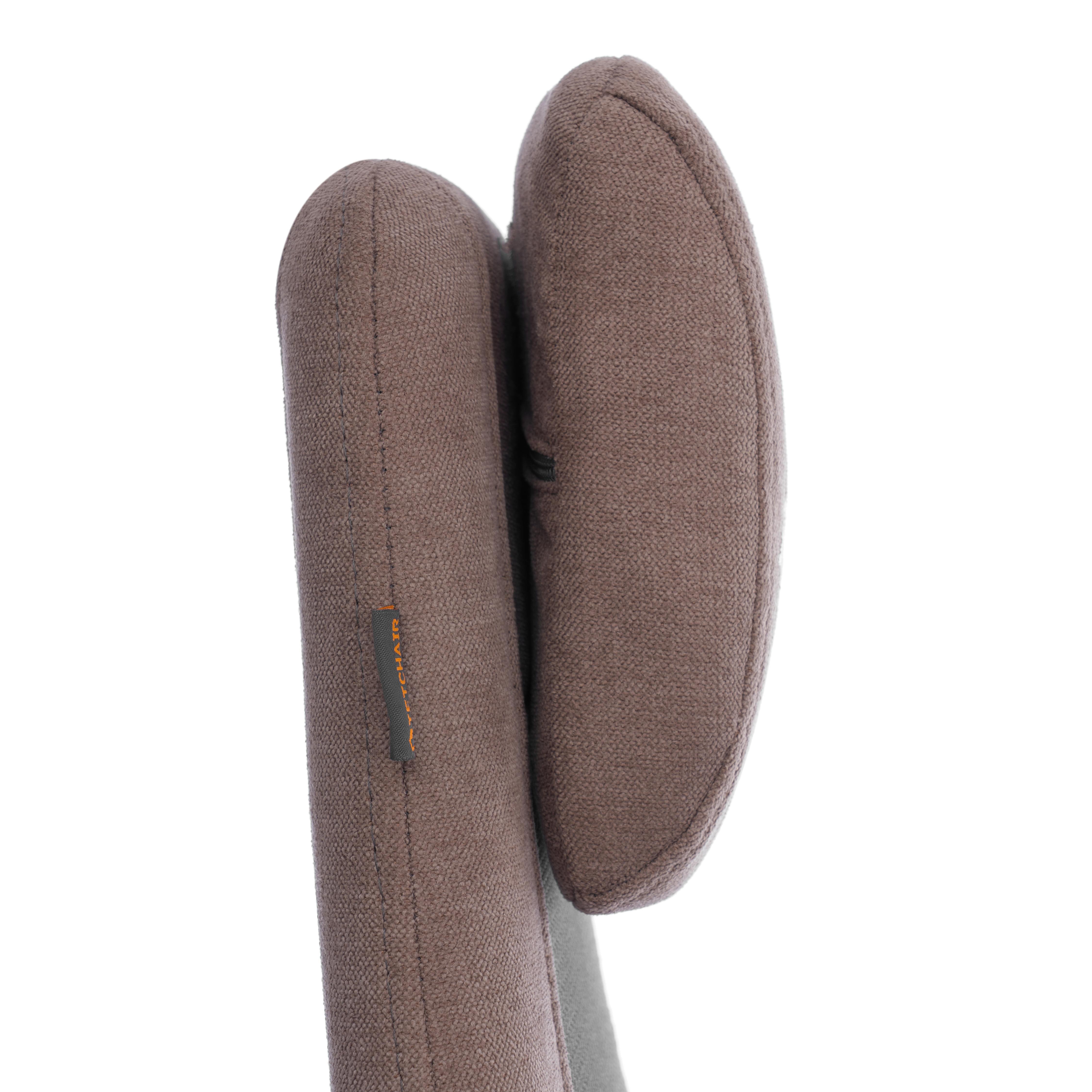 Компьютерное кресло TETCHAIR ткань светло-коричневый/серый - фото 10