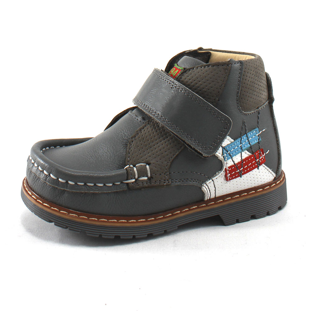 Ботинки Europen 208-2-СВ EUROPEN Ботинки для мальчика,серый - фото 1