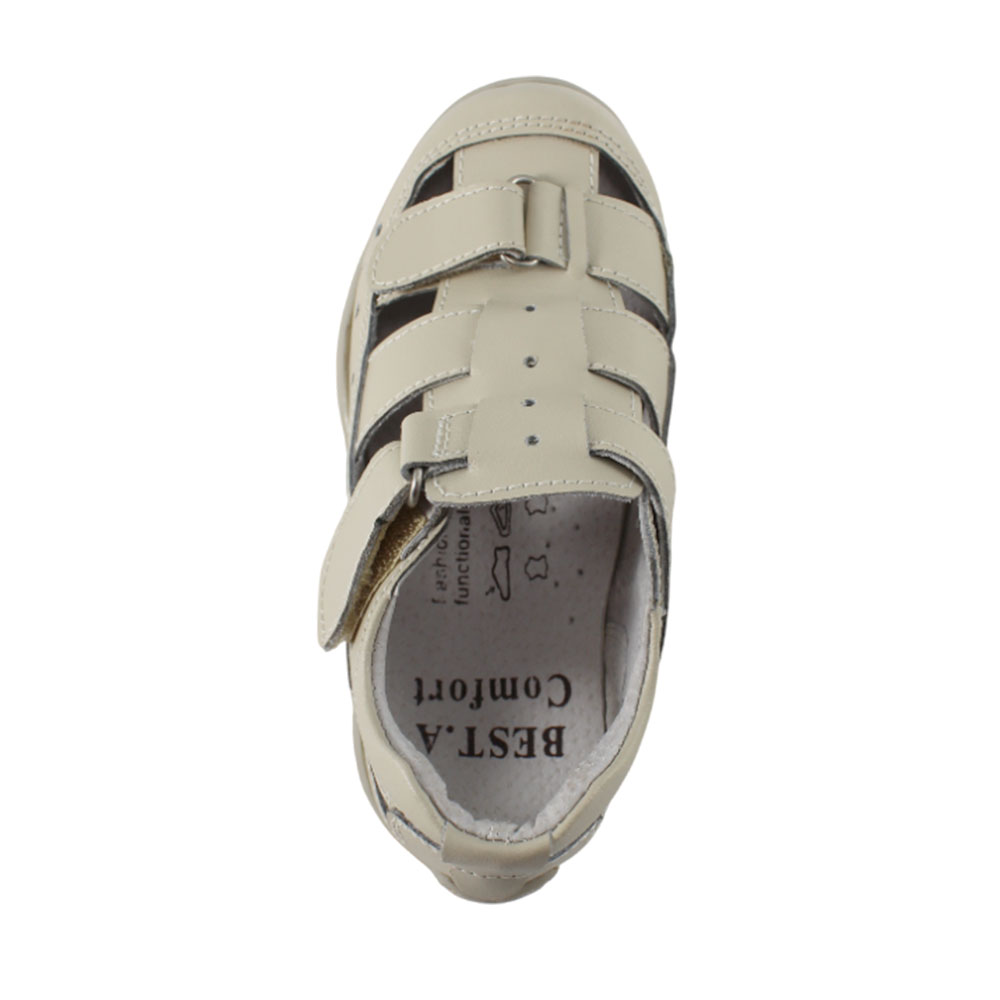 Сандалии BEST.A 2511-OV BEST.A Сандалии для мальчика,молочный - фото 3