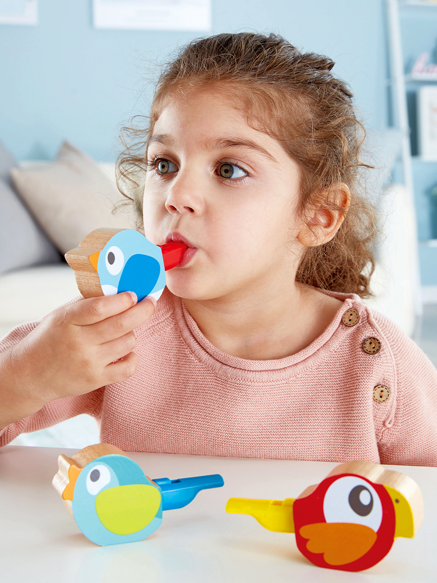 Игрушка музыкальная Hape Свистулька птичка флейта - фото 2