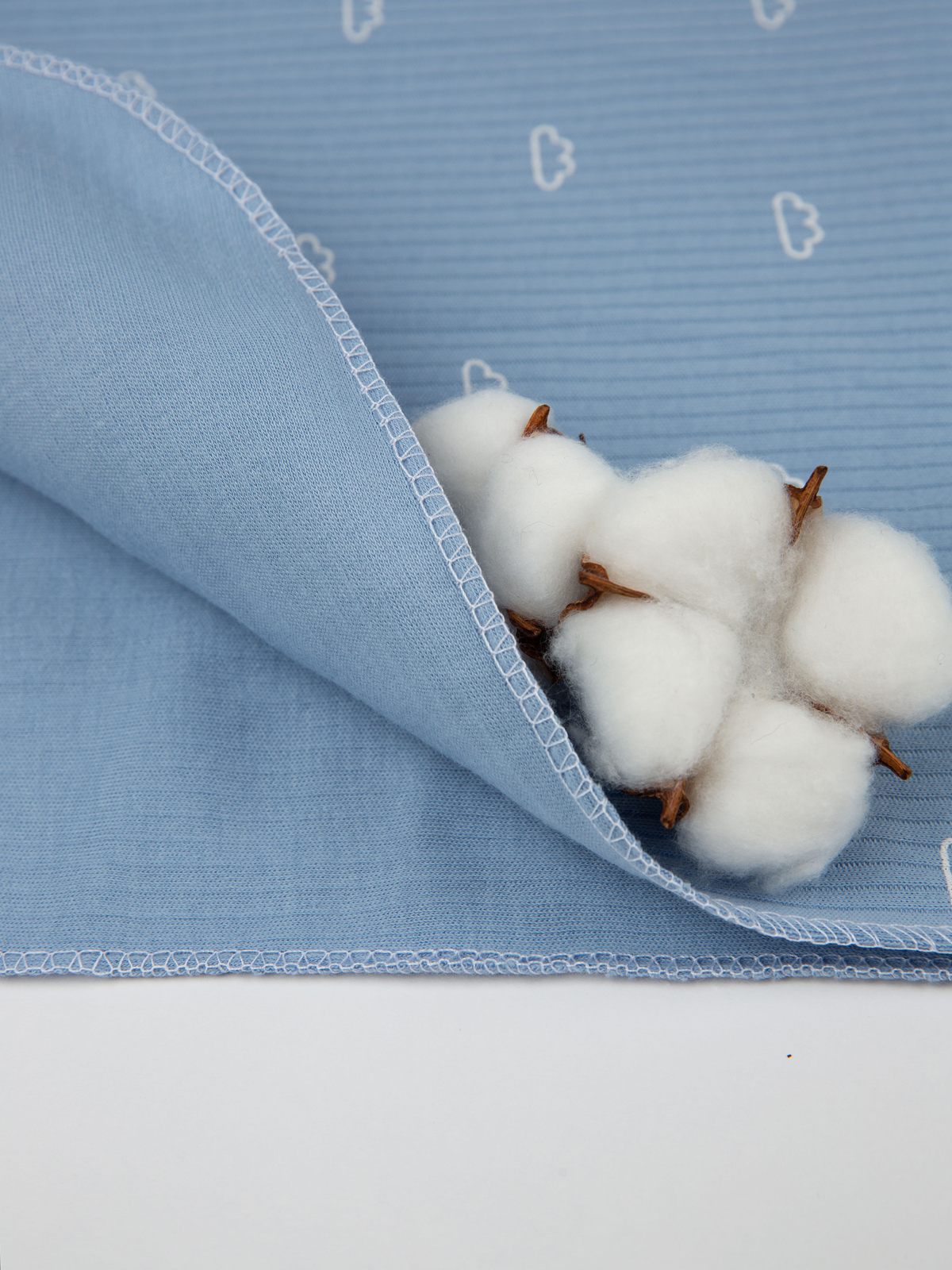 Пелёнка inlovery трикотаж 85х100 см 2 шт. - фото 13