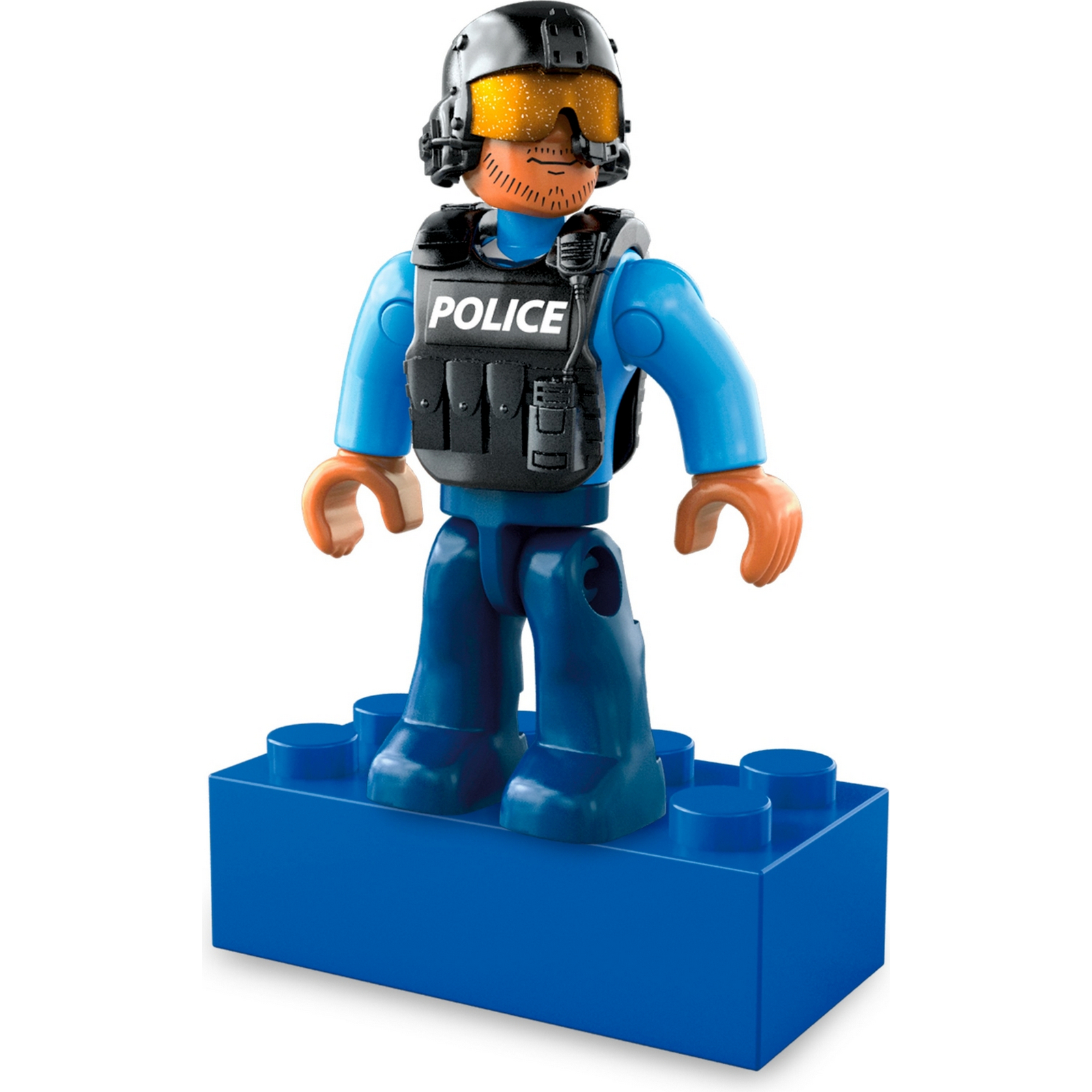 Конструктор Mega Construx Полицейская погоня блочный - фото 7