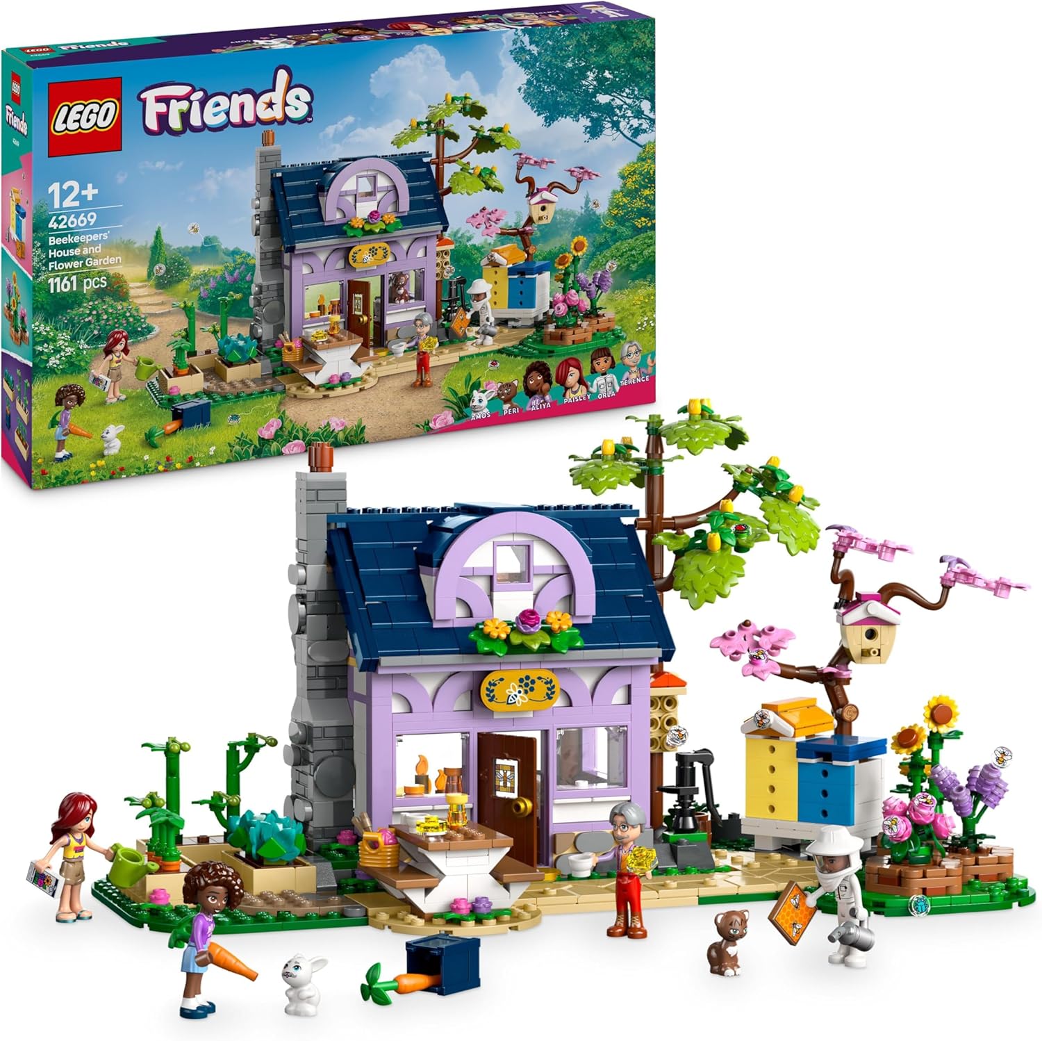 Конструктор LEGO Friends Дом и цветник пчеловода 1161 дет. - фото 1