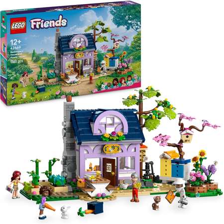 Конструктор LEGO Friends Дом и цветник пчеловода блочный