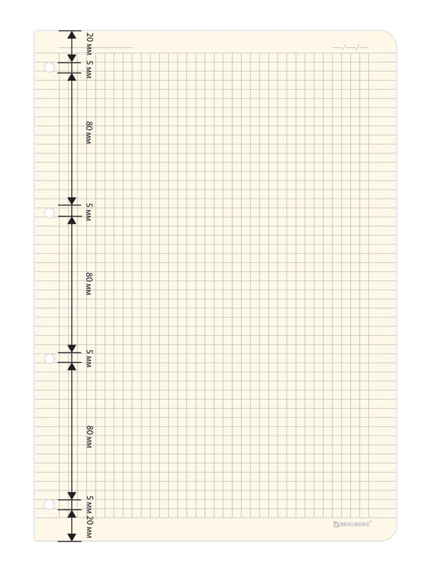 Сменный блок Brauberg клетка 120 лист. - фото 12