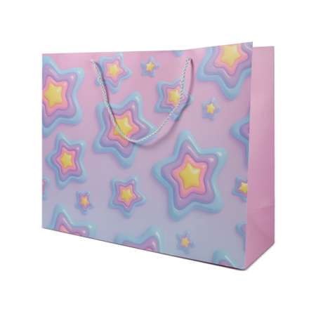 Пакет подарочный Attivio Звёзды 50*40*17