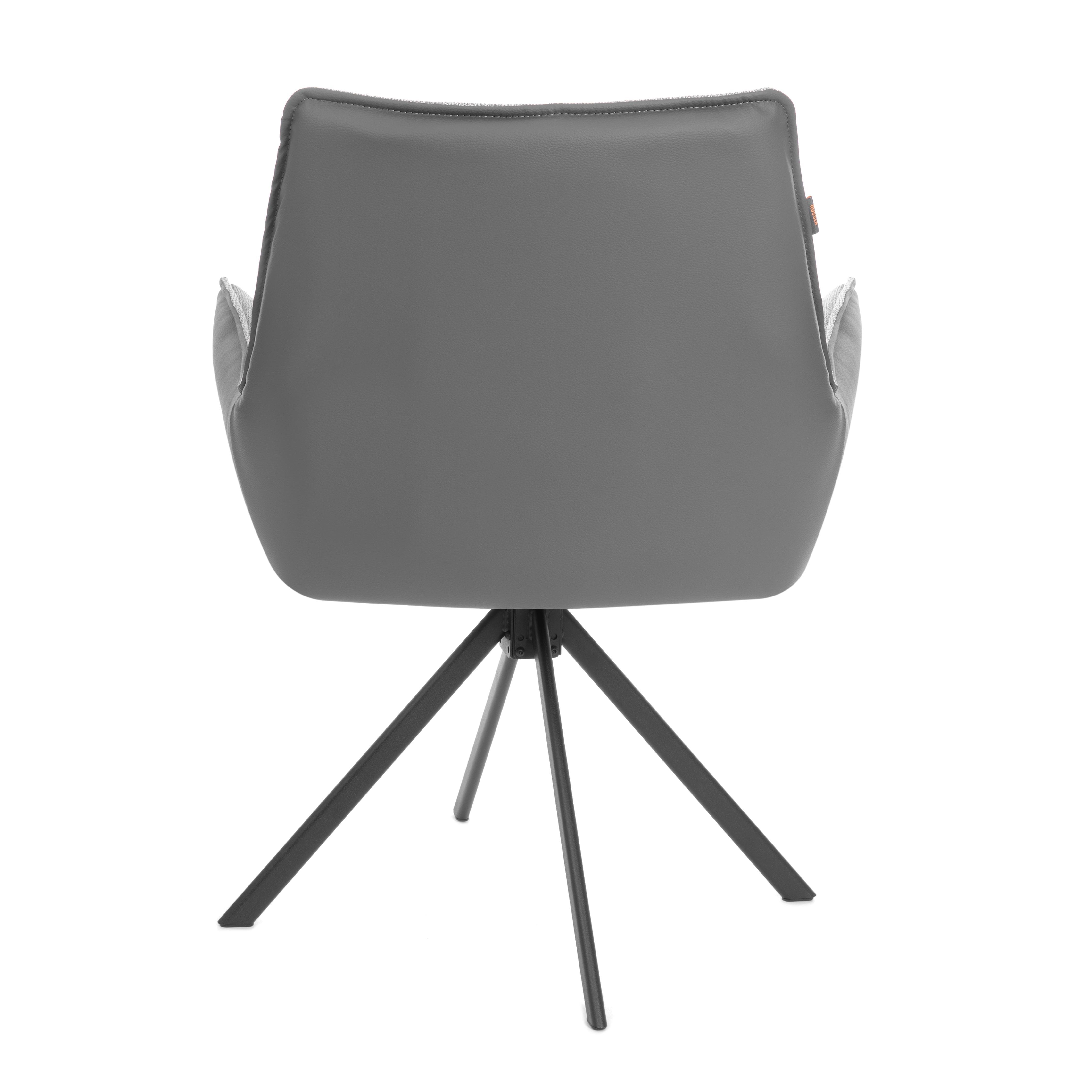 Стул TETCHAIR Murano/Мурано серый/графит - фото 14