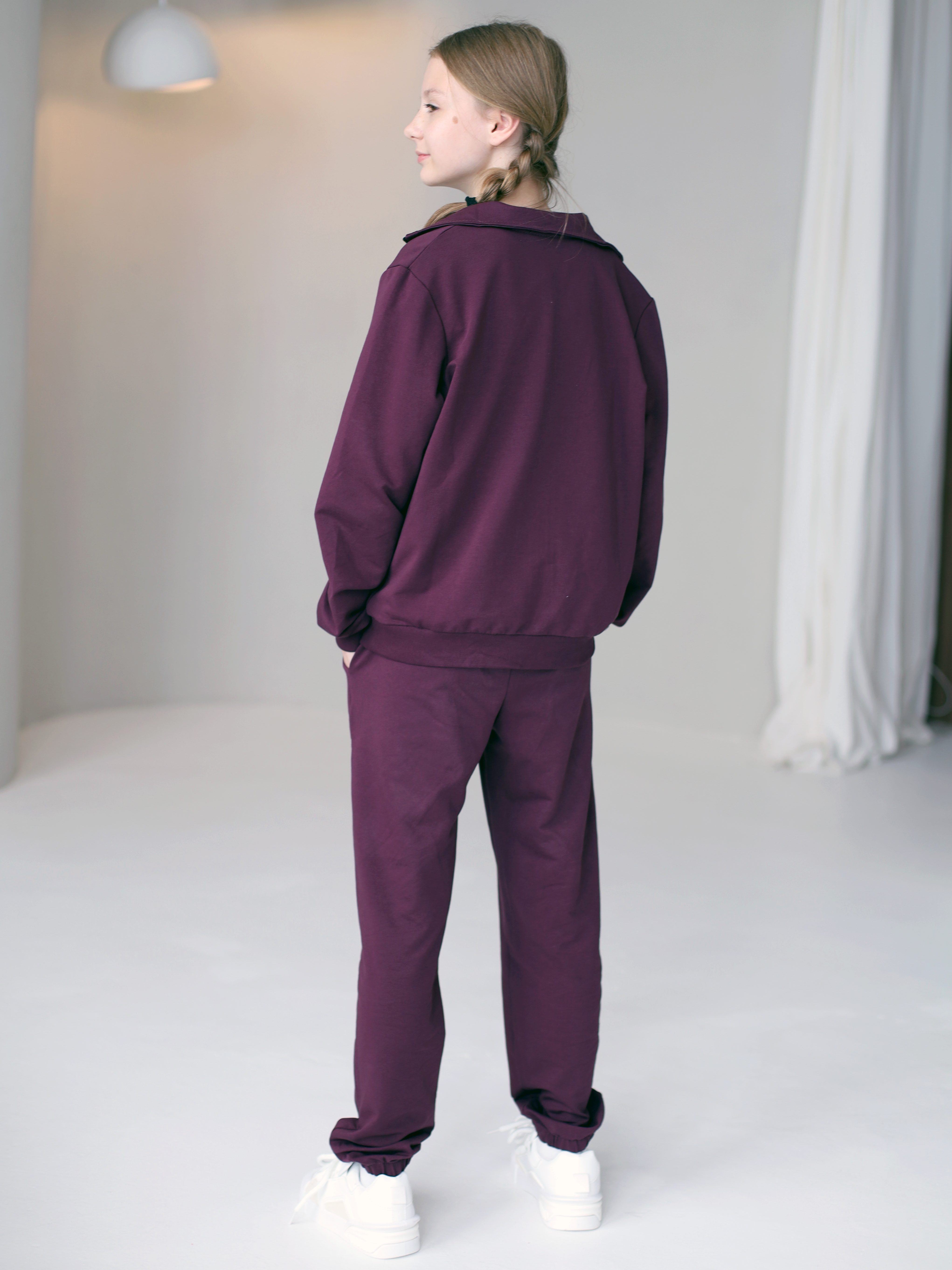 Костюм Агапэ 8015-1_бургунди - фото 4