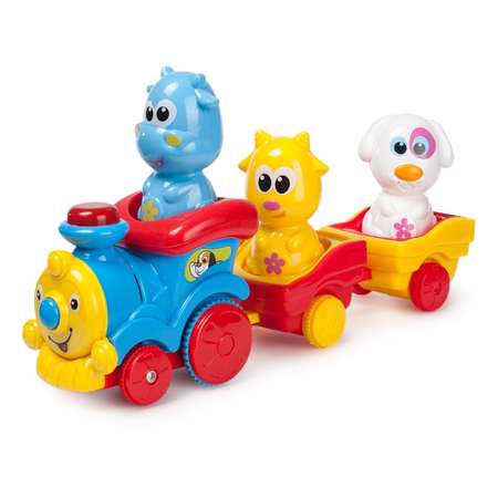 Поезд с животными BabyGo OTC0862140B
