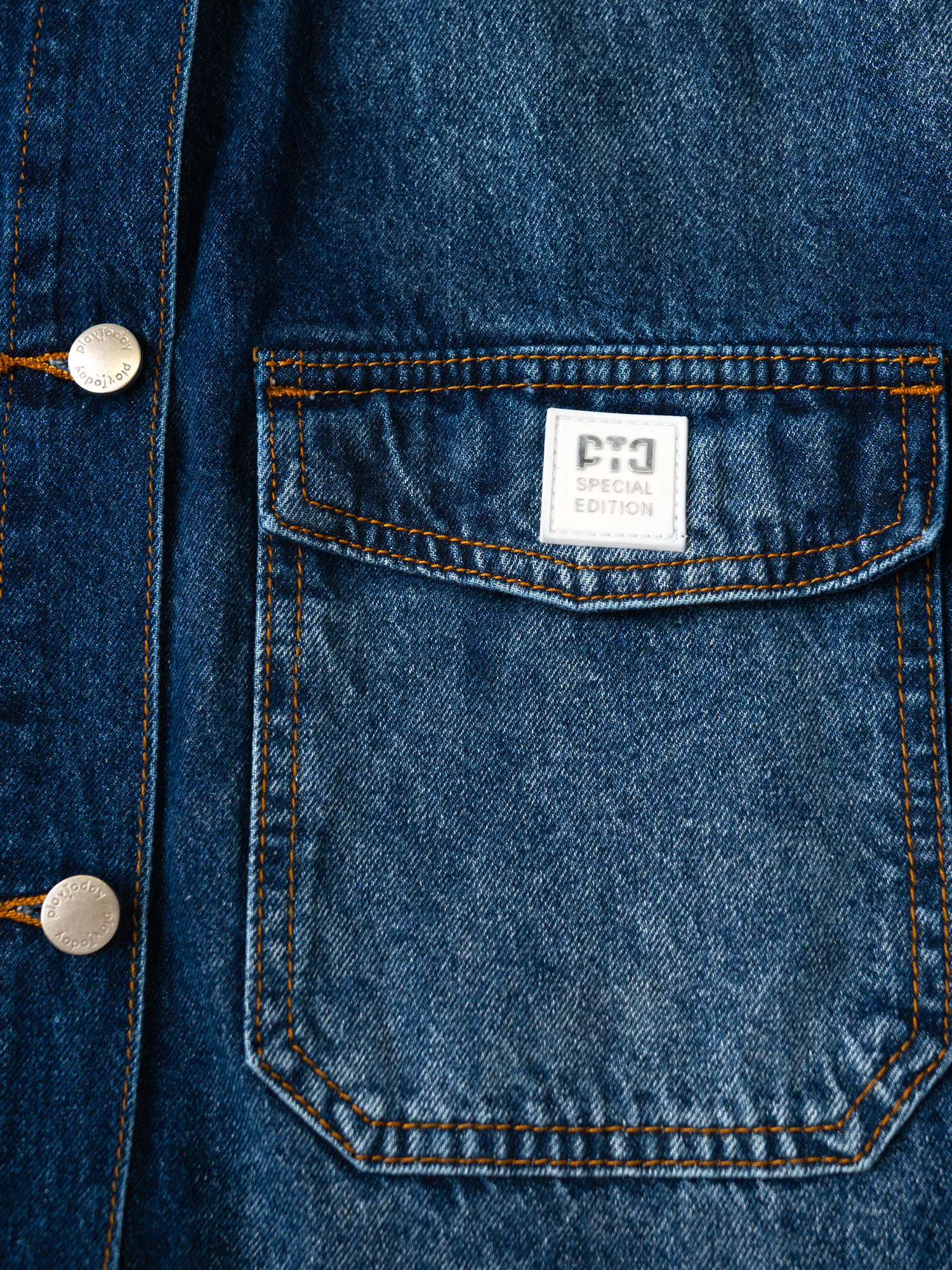 Куртка джинсовая PlayToday 12621123 - фото 10