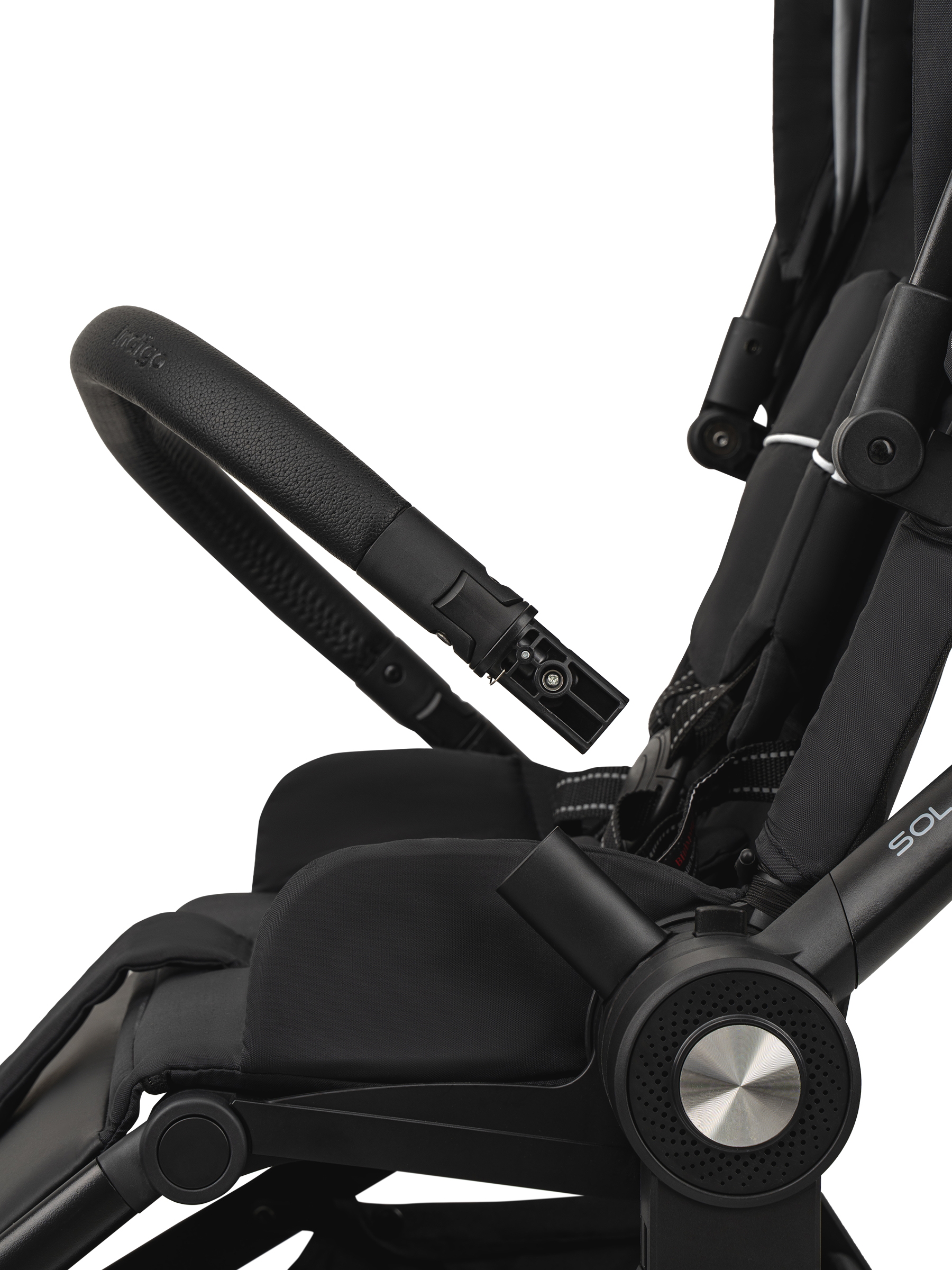Коляска 2в1 Indigo Solar черный - фото 16