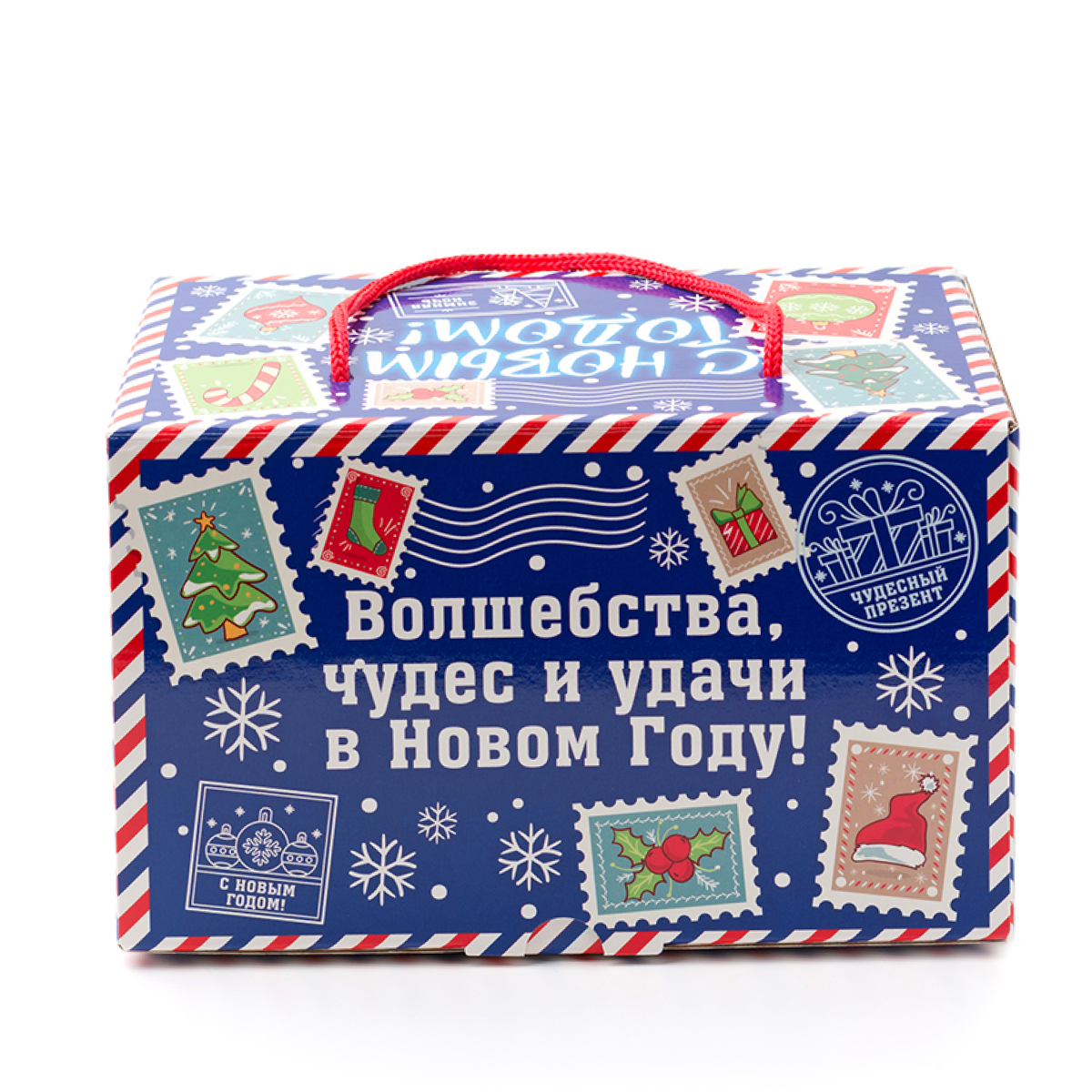 Сладкий новогодний подарок Дедморозов Посылочка 1000 г - фото 2