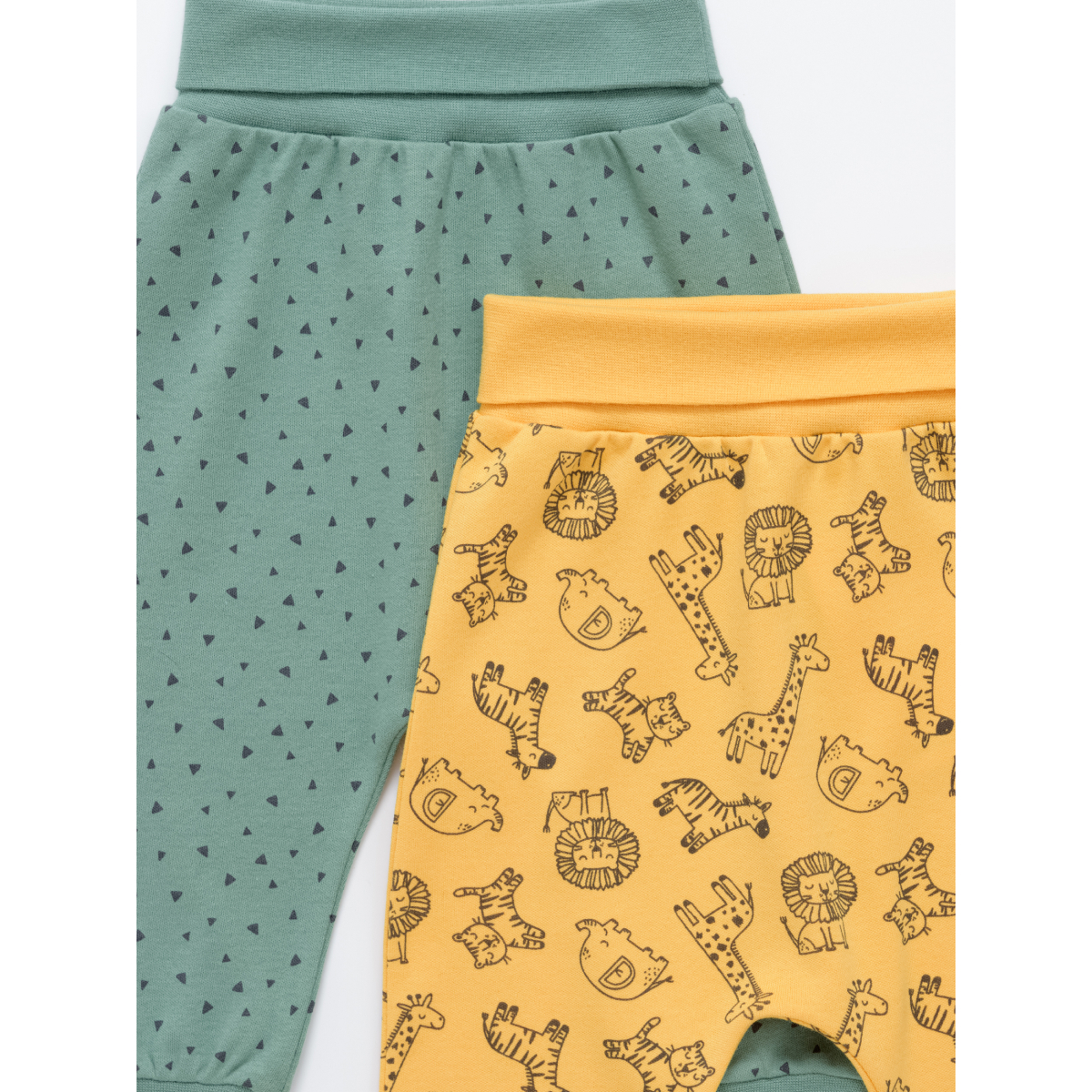 Брюки 2 шт artie 2ABr-898m зеленый-желтый - фото 3