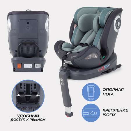 Автокресло Rant MultiFix Green Isofix 0+/1/2/3 (0-36 кг)
