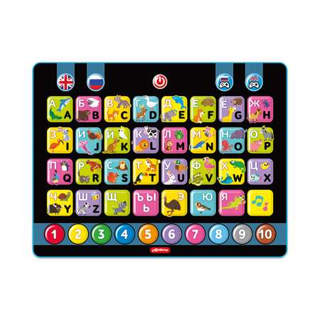 Планшет Азбукварик Музыкальная зооазбука