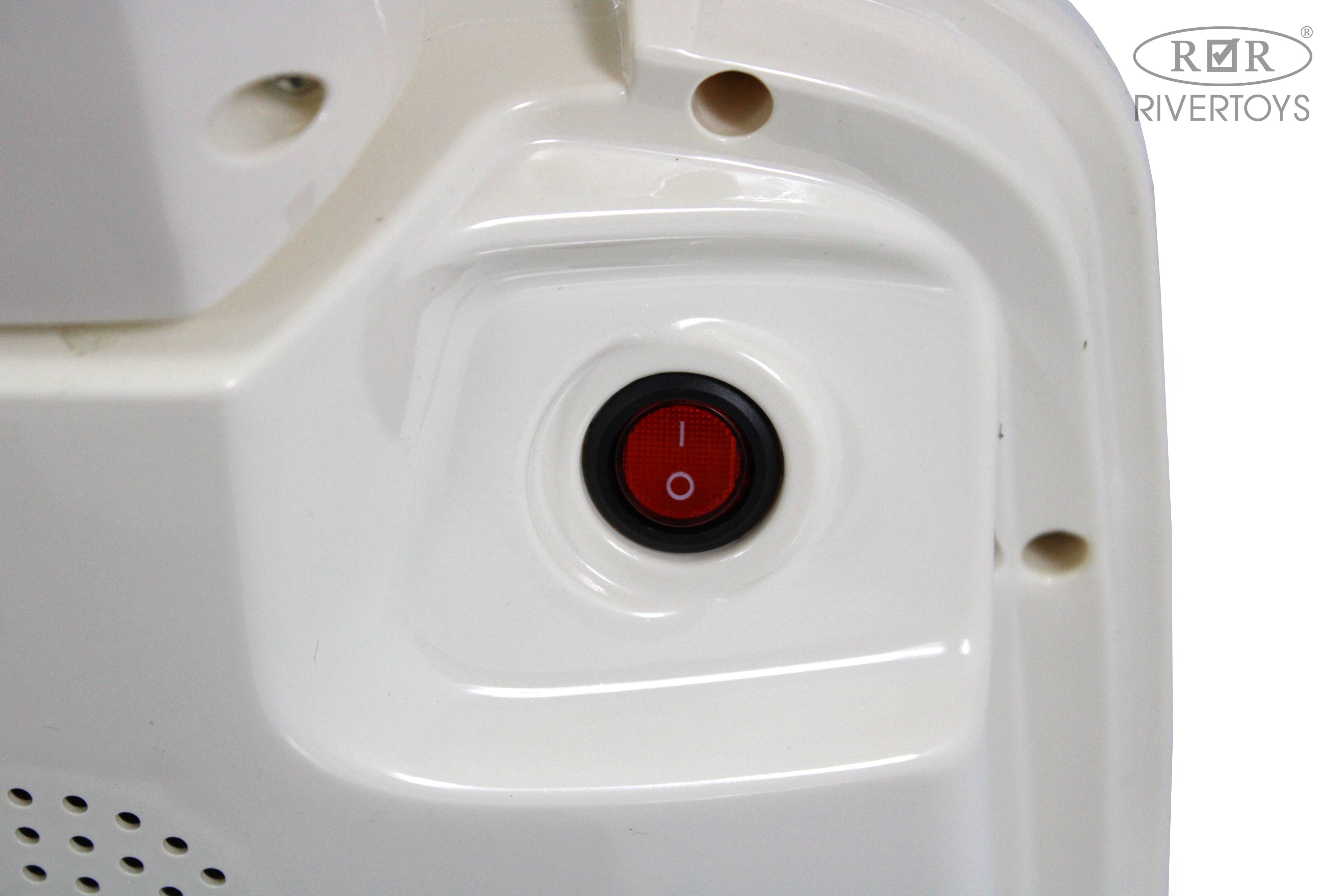 Электромобиль RIVERTOYS Z555ZZ-BEIGE - фото 7