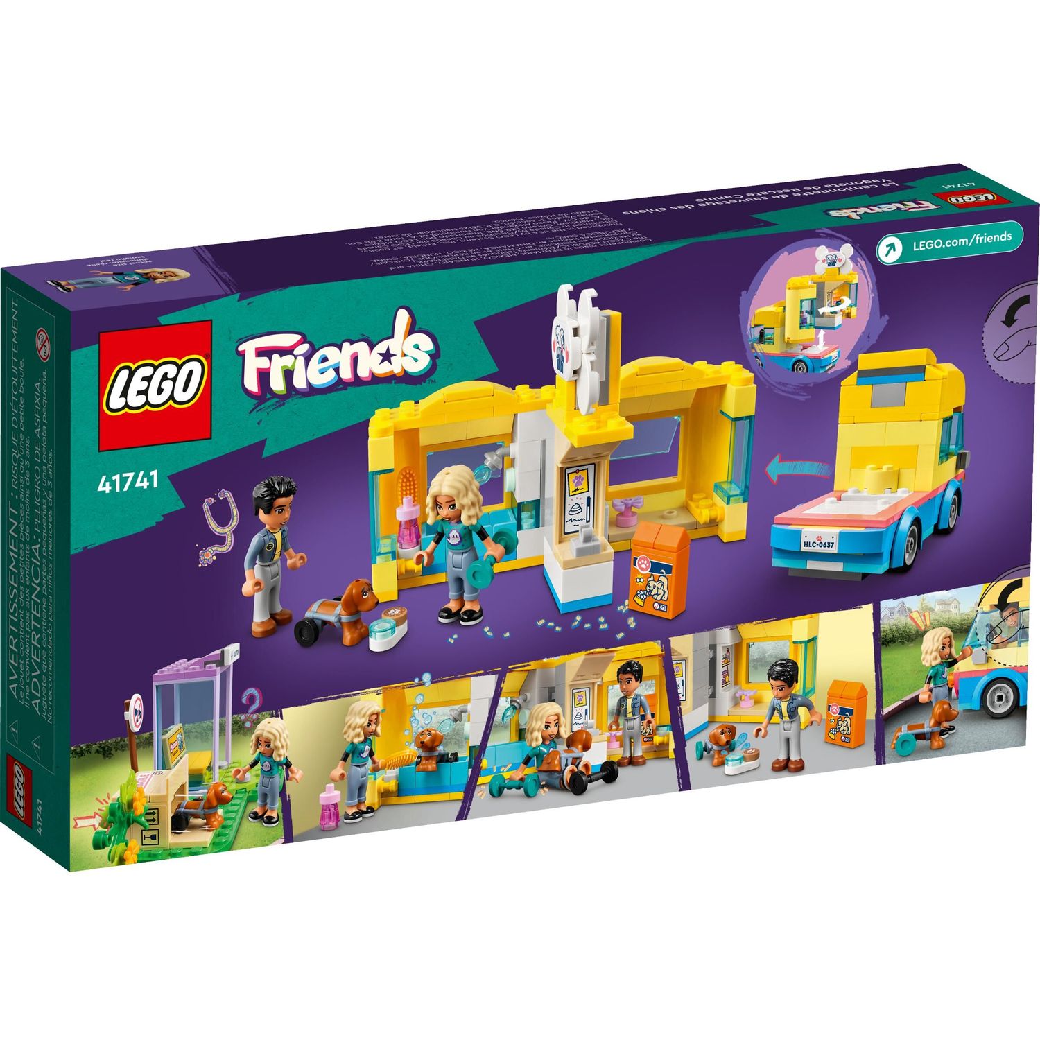 Конструктор LEGO Friends Фургон для спасения собак - фото 9