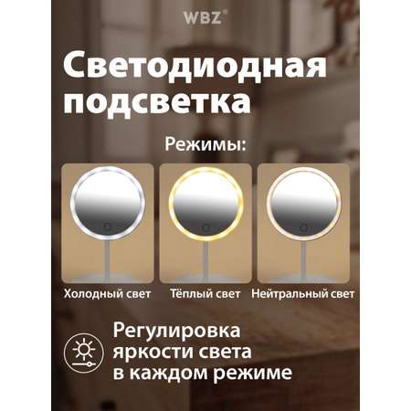 Зеркало WBZ настольное