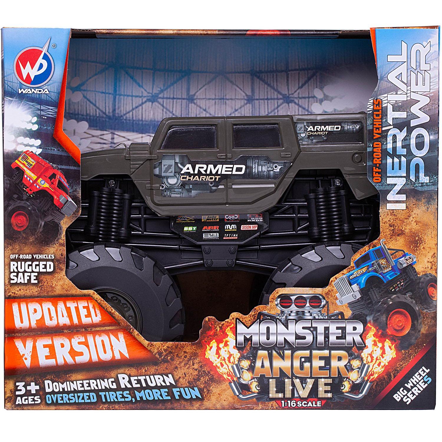 Внедорожник Junfa Jeep 1:16 WC-11582/темно-серо-зеленая - фото 1