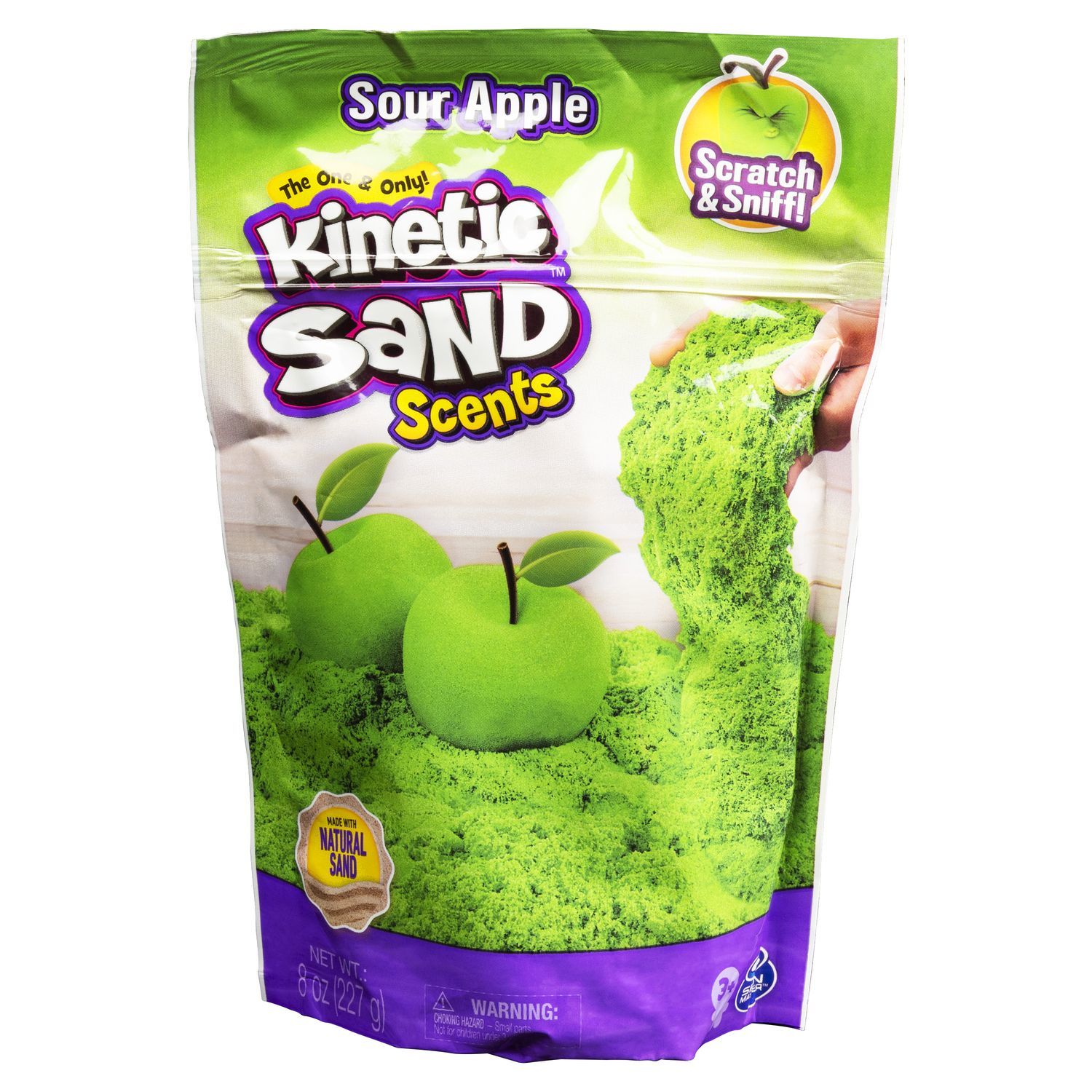 Кинетический песок Kinetic Sand 0.2 кг - фото 1