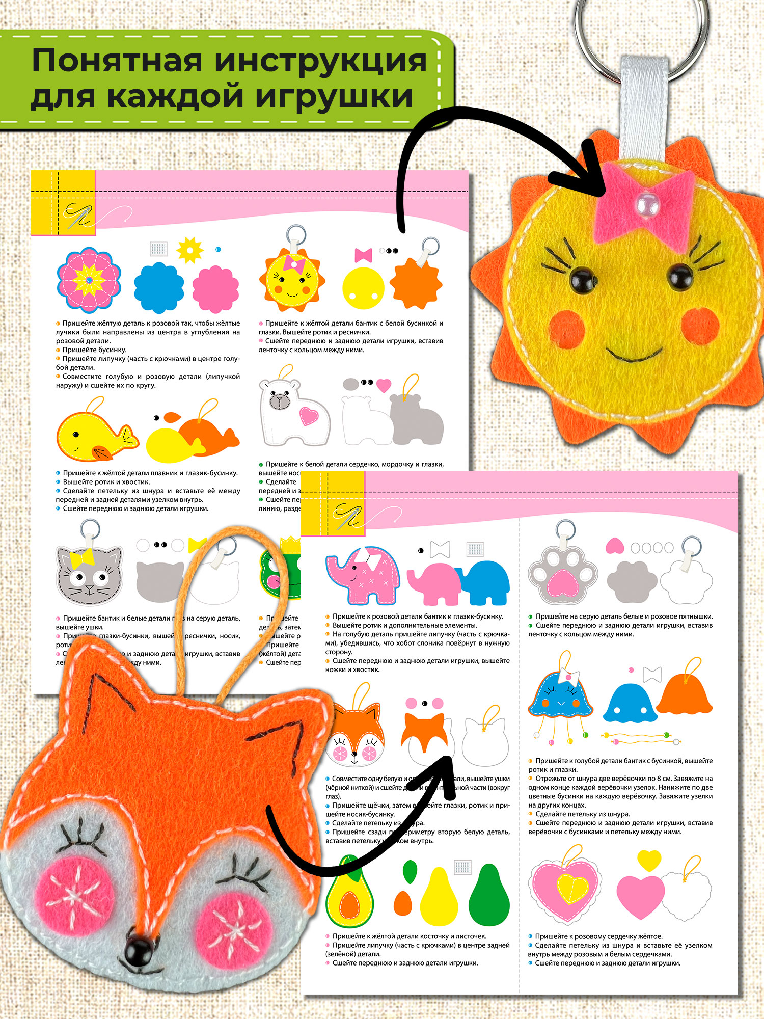 Набор для творчества Дрофа-Медиа шитье - фото 3