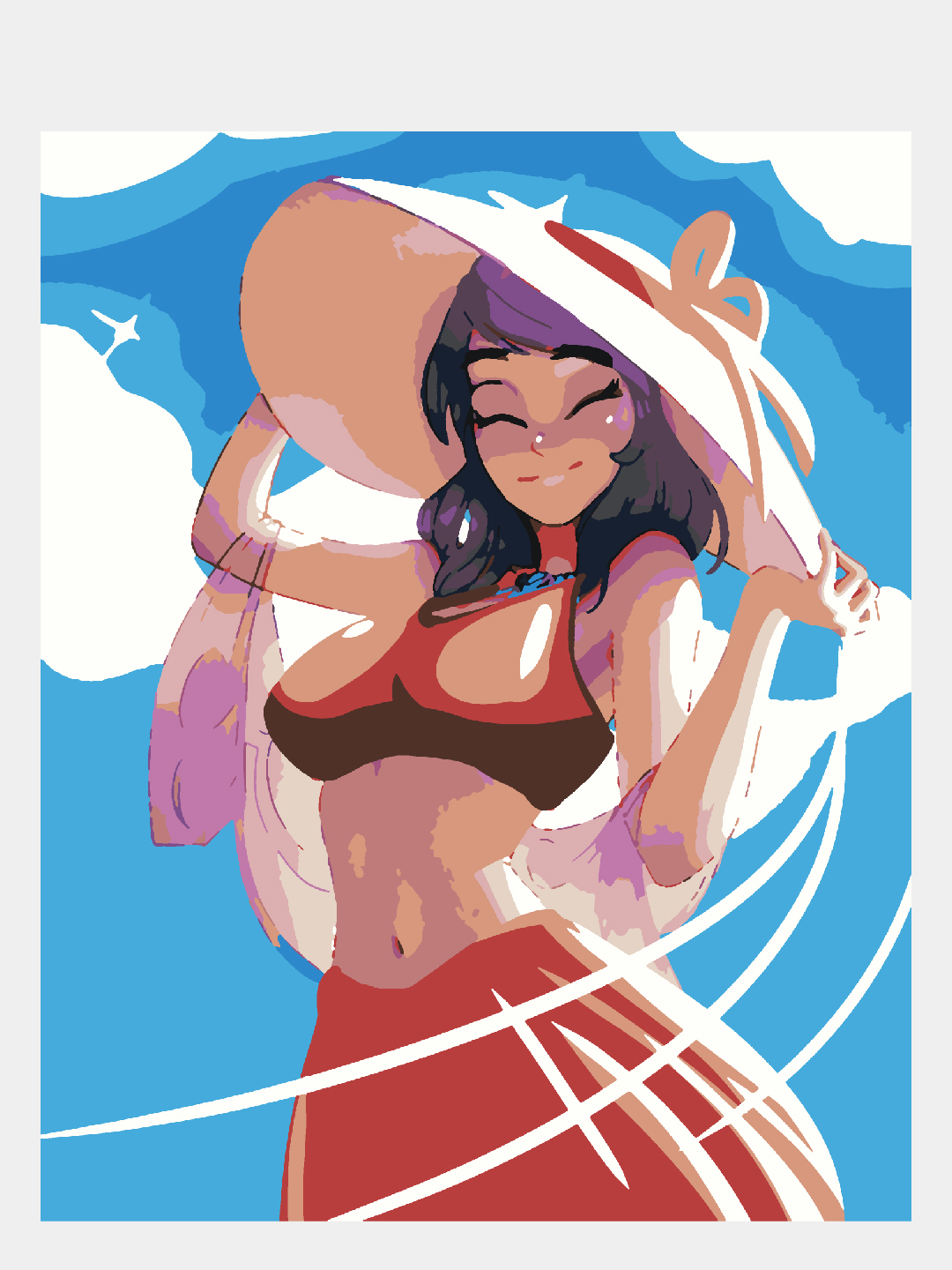 Картина по номерам Selfica Жара - фото 1