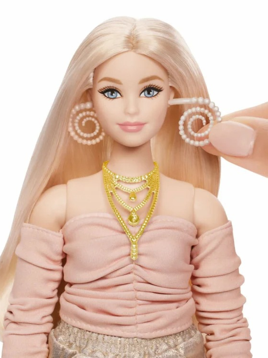 Кукла модельная Barbie Signature Шарнирная Базовая модель №3 высота 28 см JJX37 - фото 8