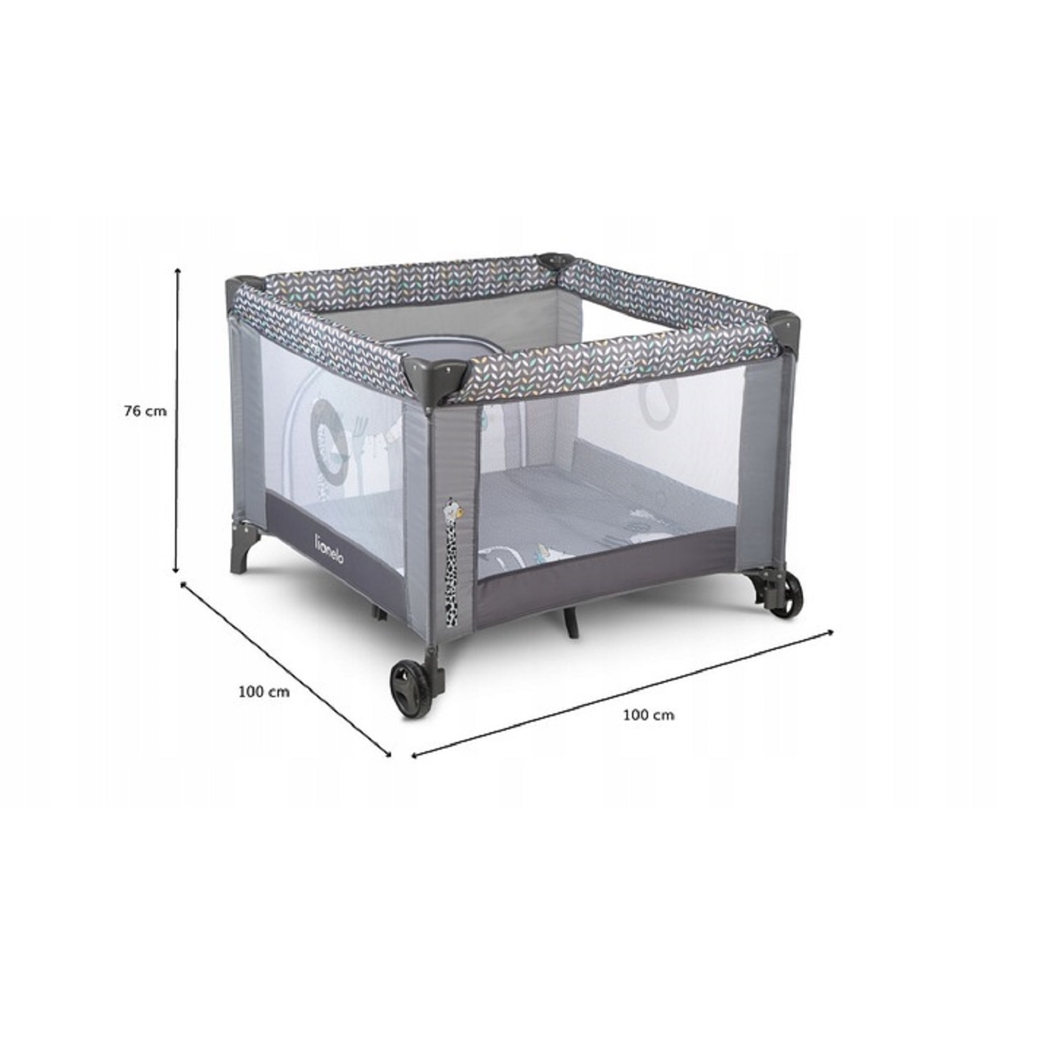 Манеж кровать Lionelo LKOJSOFIGRYSAIXXXXXX_R - фото 12