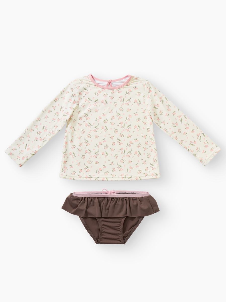 Купальник Happy Baby 50697-1_pink flower - фото 2