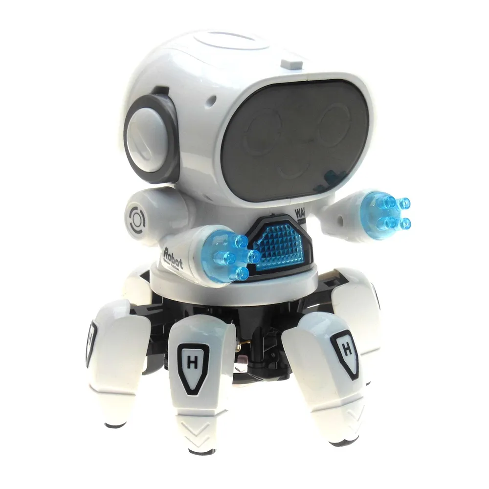 Робот РУ Junfa Toys танцующий со светом и звуком - фото 10