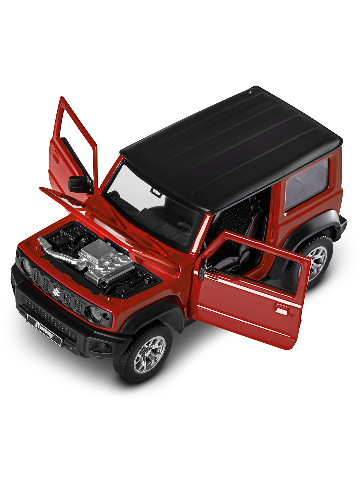 Автомобиль АВТОпанорама Suzuki Jimny 2018 Сборная модель 1:32 JB1251892 - фото 16